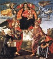Madonna In Glory With Saints Renaissance Florence Domenico Ghirlandaio